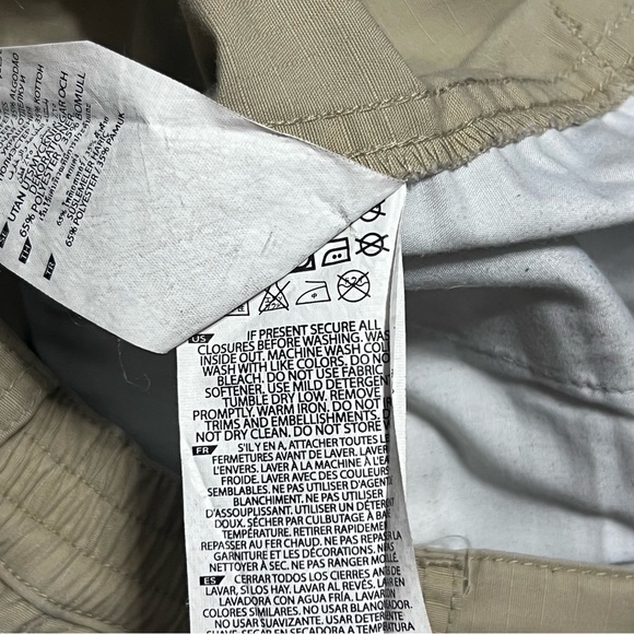 5.11 Tactical 10 Long Pants Beige Khakis Ripstop Workwear Pockets Utility Cargo - Picture 4 of 7